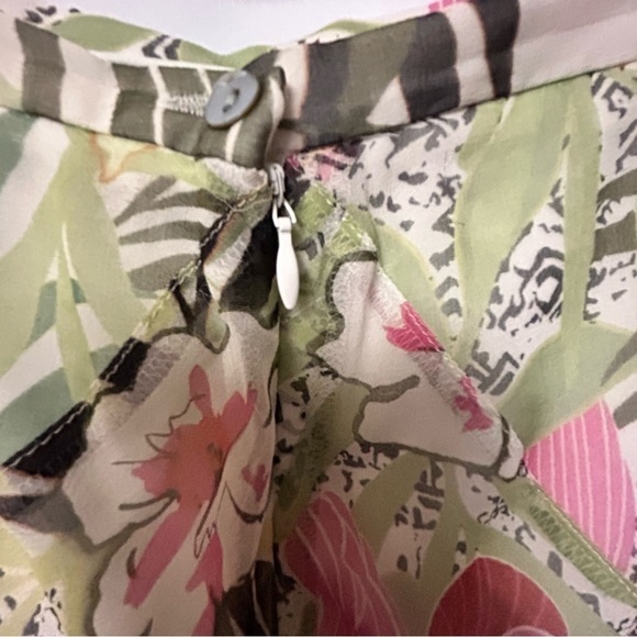 100% Silk Outer. Polyester Lining. Charter Club - Picture 3 of 4